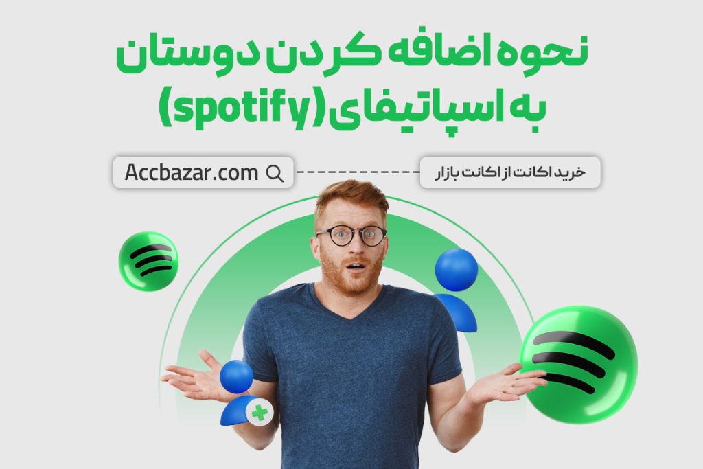 نحوه اضافه کردن دوستان به اسپاتیفای(Spotify)