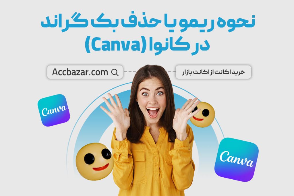 نحوه ریمو یا حذف بک گراند در کانوا (Canva)