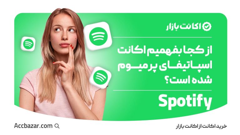 از کجا بفهمیم اکانت اسپاتیفای پرمیوم شده است؟